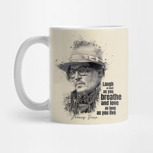 Johnny Depp Quotes Mug